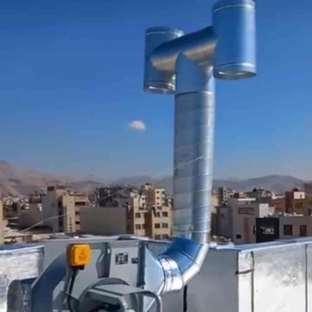 نصب و راه اندازی سانتریفیوژ مارک دمنده سایز 45