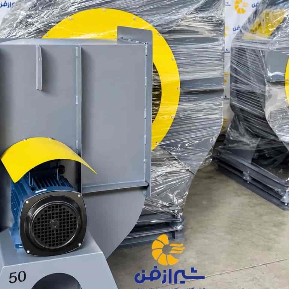 تولید سانتریفیوژ مکنده بکوارد جهت تهویه